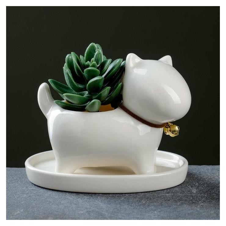 

Кашпо фигурное "Щенок" 11*6*9см