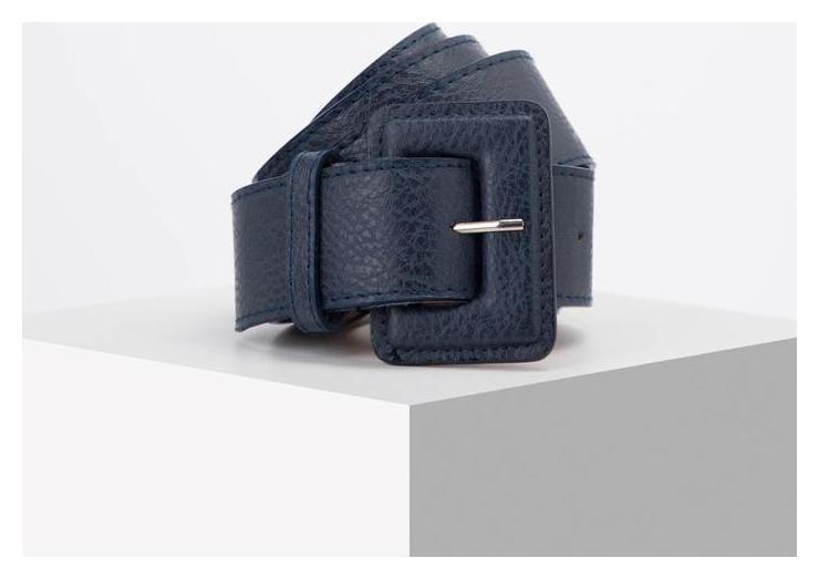 

Ремень женский, ширина 4 см, винт, цвет тёмно-синий