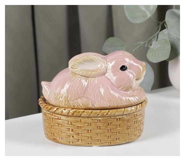 Сахарница «Зайка», 14,5×10×11 см  