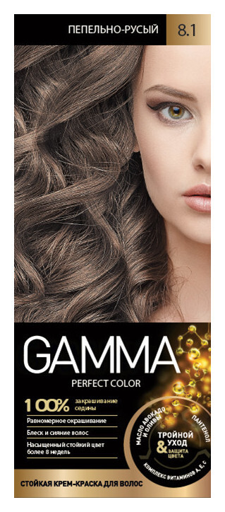 Тон 8.1 Пепельно-русый  GAMMA