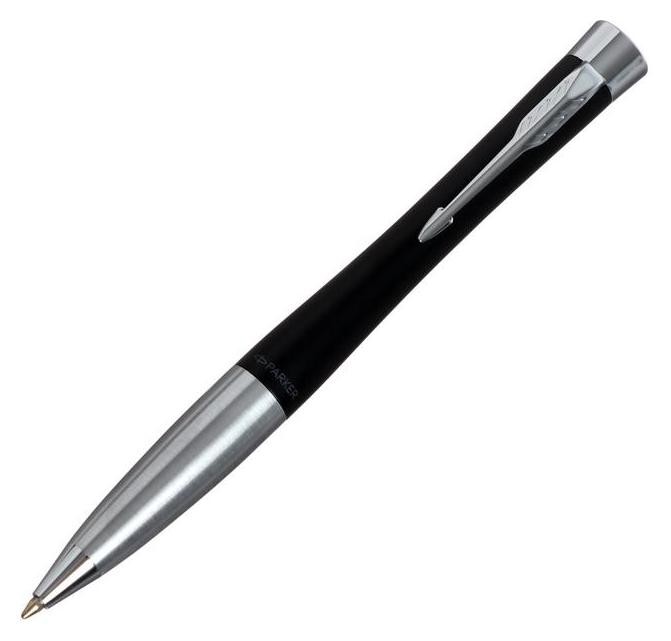 

Ручка шариковая Parker Urban Core K314 Muted Black CT М, 1.0 мм, корпус из латуни, синие чернила
