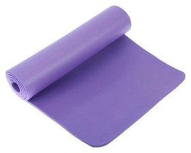 Коврик для йоги 183 × 61 × 1 см, цвет фиолетовый Sangh