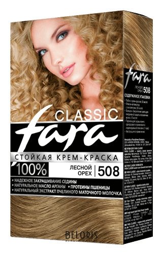 Стойкая крем-краска для волос Fara