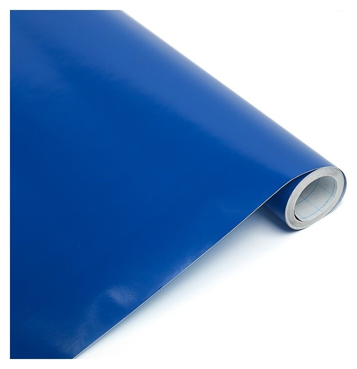 Пленка самоклеящаяся, синяя, 0.45 х 3 м, 8 мкр  Calligrata