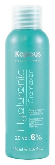 Эмульсия с гиалуроновой кислотой HYALURONIC CremOXON 6% Kapous Professional