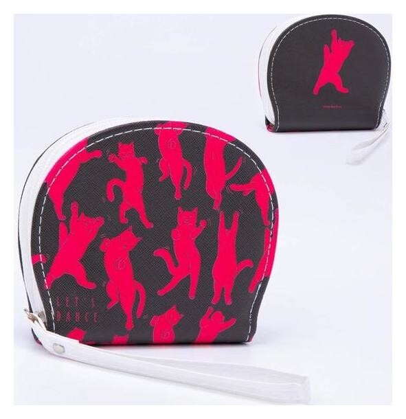 Кошелек молодежный Cats Dance, 12.5х10.5 см  Nazamok