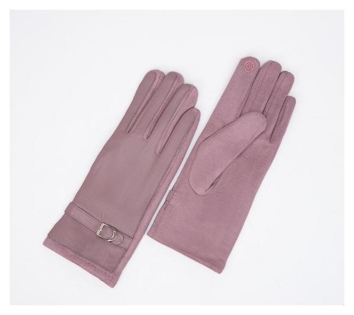 

Перчатки женские, безразмерные, без утеплителя, цвет пудра