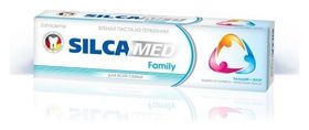 Зубная паста семейная Кальций + фтор Защита от кариеса и укрепление эмали Family SILCA