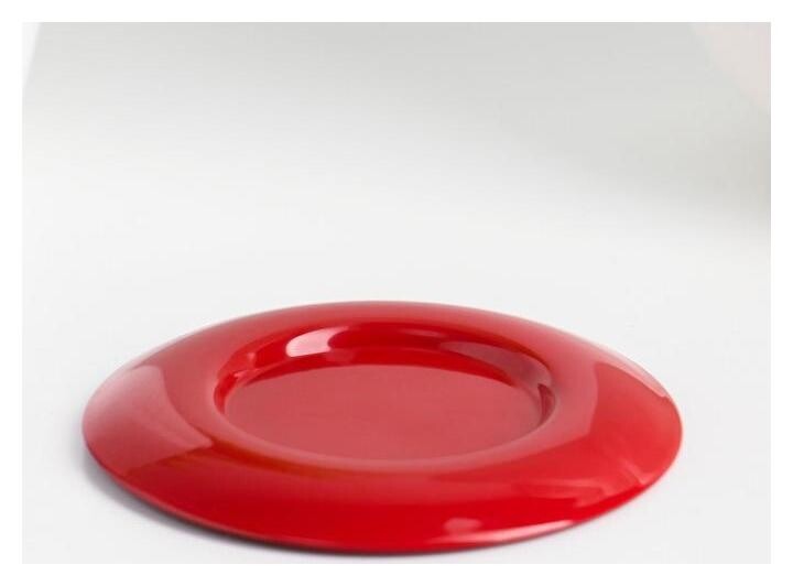 Подсвечник для чайной свечи, красный, металлический  Омский свечной завод