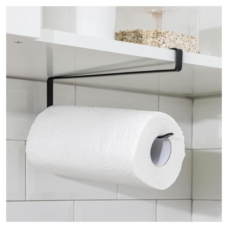 

Держатель для бумажных полотенец подвесной, цвет чёрный