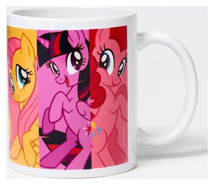 Кружка сублимация "Пони", My Little Pony, 350 мл  Hasbro