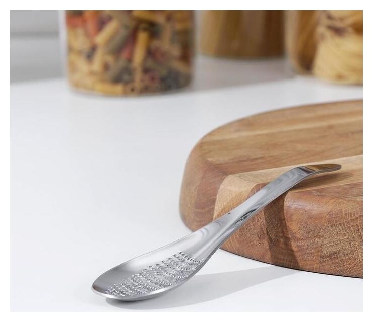 Терка кухонная Steel, 17×4,5 см, нержавеющая сталь  Доляна