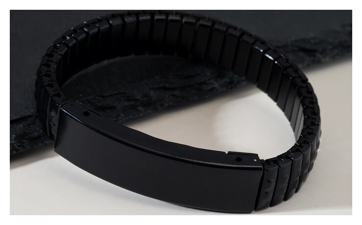 Браслет мужской "Каркас" тьма, цвет чёрный, D=6,5  Queen Fair