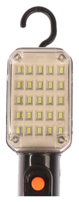 Светильник переносной светодиодный Luazon Lighting, с выключателем, 12 Вт, 25 Led, 3 метра, черный