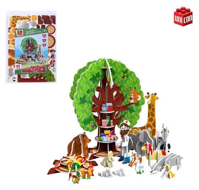 Конструктор 3D «Добрый доктор» Unicon