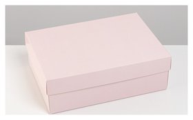 Коробка складная «Розовая», 21 х 15 х 7 см Дарите счастье