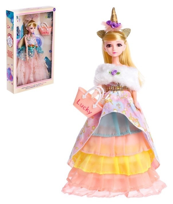 Кукла модная шарнирная «Принцесса» в пышном платье