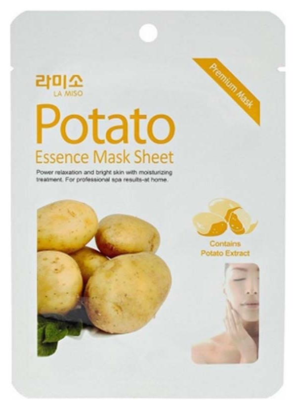 Тканевая маска для лица с экстрактом картофеля отзывы