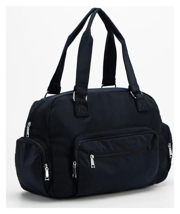 

Сумка спортивная, отдел на молнии, 5 наружных карманов, цвет синий