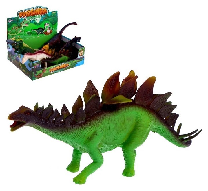 Фигурка динозавра «Мир динозавров», 8 видов  Зоомир
