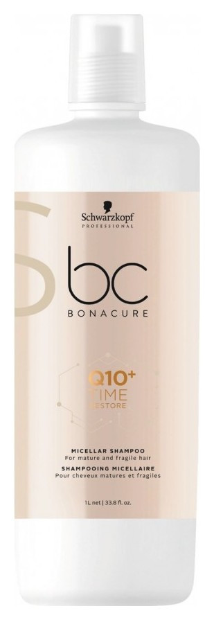 Мицеллярный шампунь BC Q10+ Time Restore Micellar Shampoo Schwarzkopf Professional