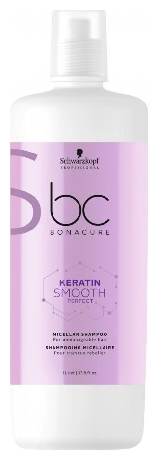 Шампунь мицеллярный BC Keratin Smooth Perfect Micellar Shampoo  Schwarzkopf Professional
