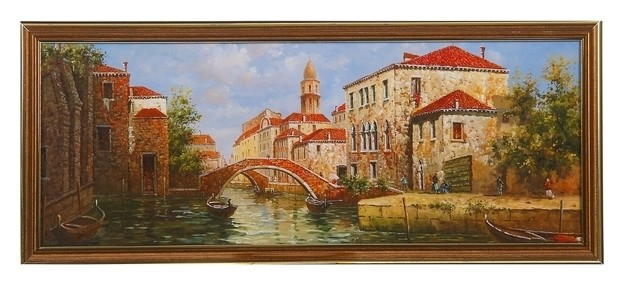 

Картина "Мосты венеции" 53*23см