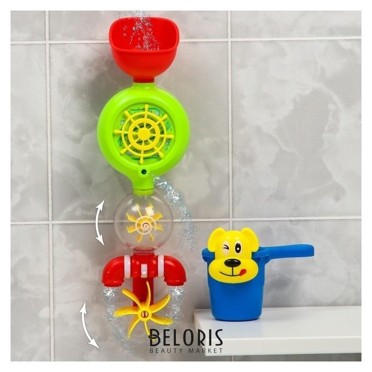 Набор игрушек для игры в ванне «Кранчики», виды NNB