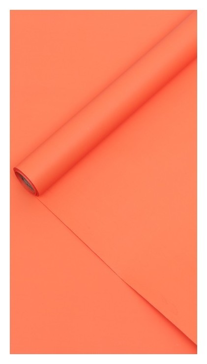 

Плёнка матовая, 0,58 X 10 м, морковный, 70 мкм