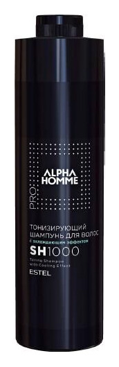 Тонизирующий шампунь с охлаждающим эффектом ALPHA HOMME отзывы