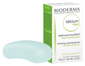 Мыло очищающее для жирной и проблемной кожи Bioderma