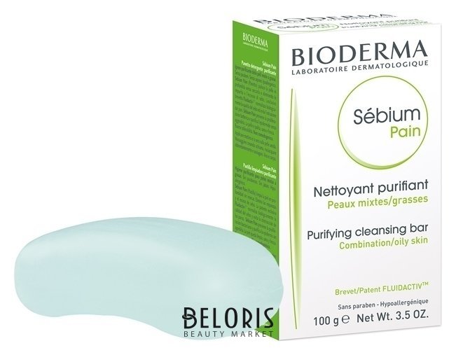 Мыло очищающее для жирной и проблемной кожи Bioderma Sébium