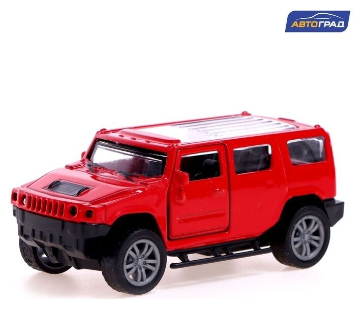 Машина металлическая «Джип», 1:48, инерция, открываются двери  Автоград