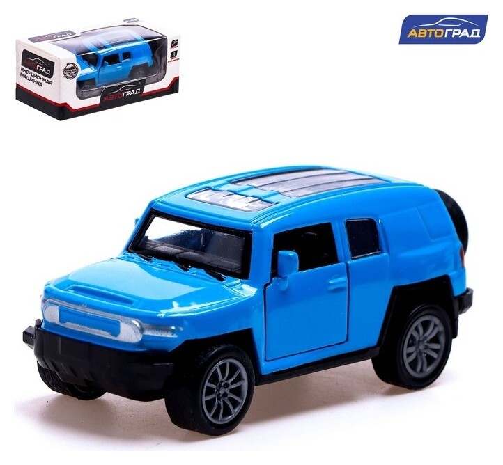 Машина металлическая «Крузер», 1:48, инерция, открываются двери, цвет синий  Автоград