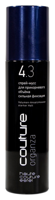 Спрей-мусс для прикорневого объема волос ORGANZA ESTEL HAUTE COUTURE Сильная фиксация  Estel Professional