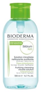 Мицеллярная вода для комбинированной, жирной и проблемной кожи Bioderma