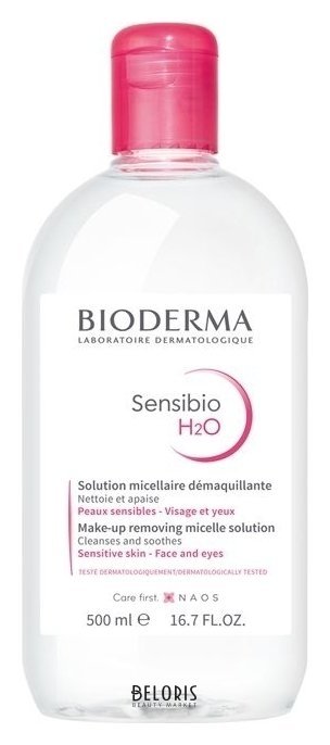 Вода мицеллярная Н2О Bioderma Sensibio