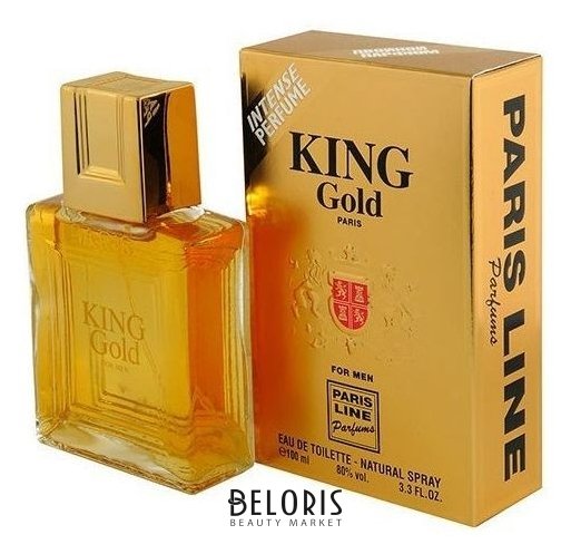 Туалетная вода KING GOLD Paris Line Parfums