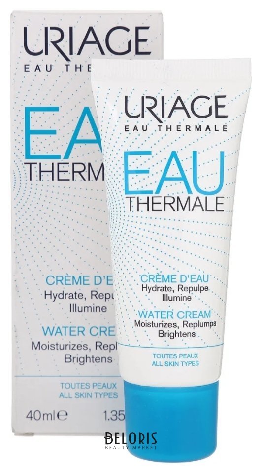 Увлажняющий крем для лица и шеи Eau Thermale Light Water Cream Uriage Eau Thermale