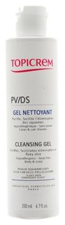 Очищающий гель для тела и кожи головы Cleansing gel PV/DS Topicrem