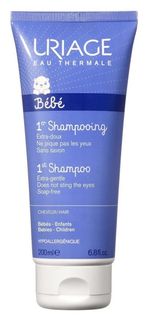 Первый ультрамягкий шампунь без мыла для детей и новорожденных Bebe 1st Shampoo Uriage