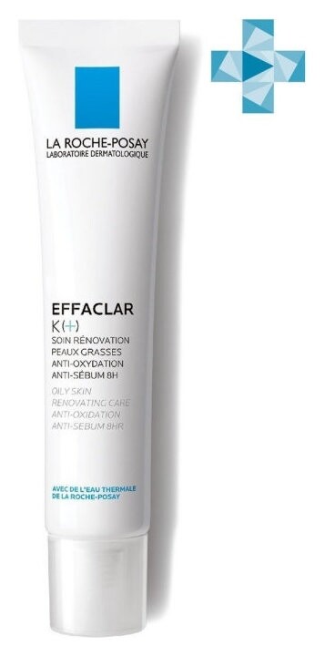 Корректирующая эмульсия для жирной кожи лица Effaclar K(+) La Roche Posay Effaclar