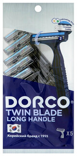 Станок для бритья одноразовый 2 лезвия  Dorco