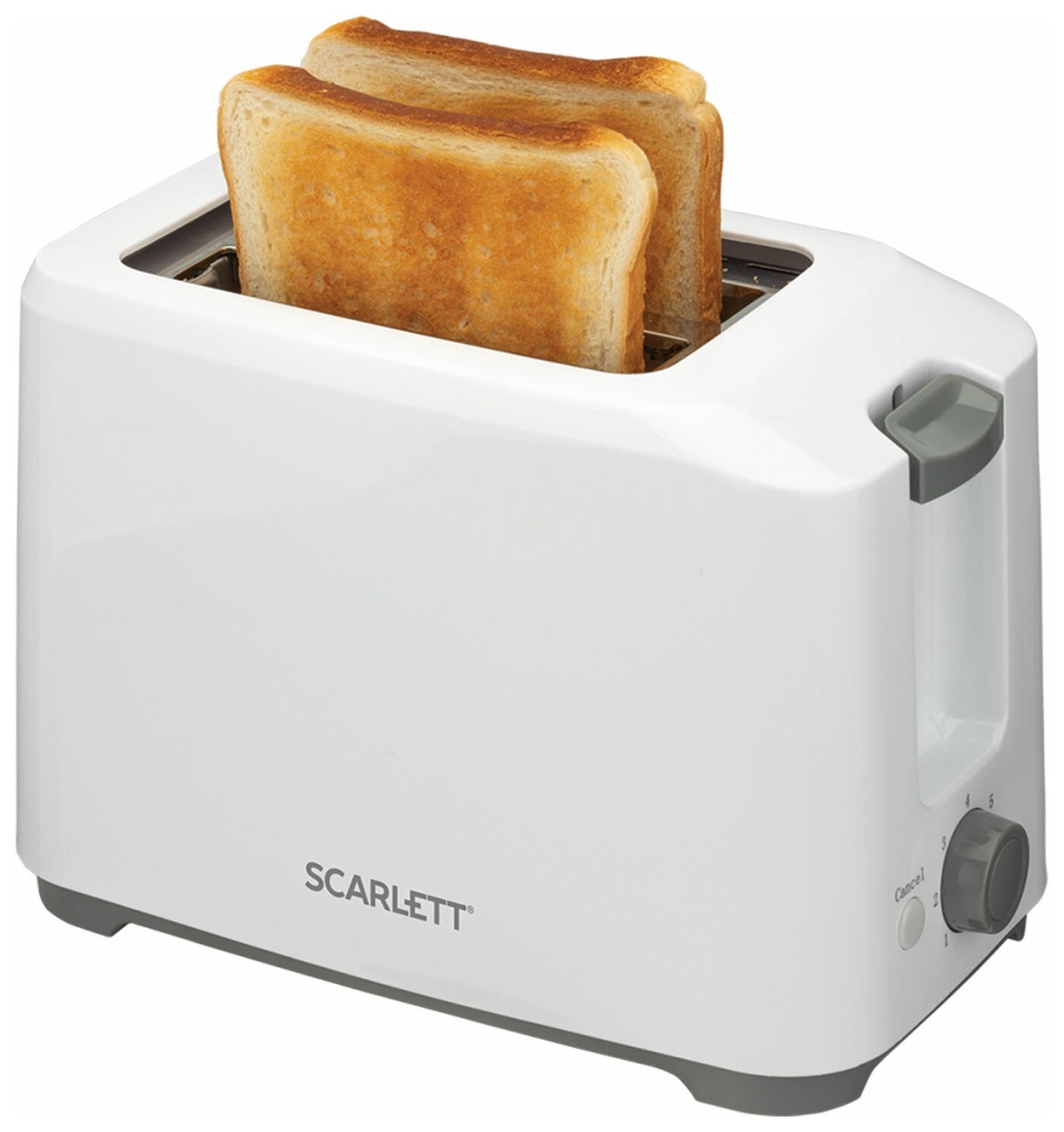 

Тостер Scarlett Sc-tm11019, 700 Вт, 2 тоста, 7 режимов, пластик, белый