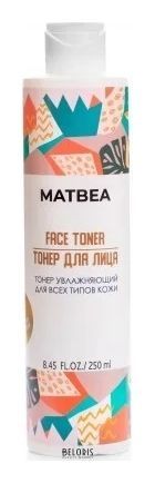 Увлажняющий тонер для лица для всех типов кожи Matbea