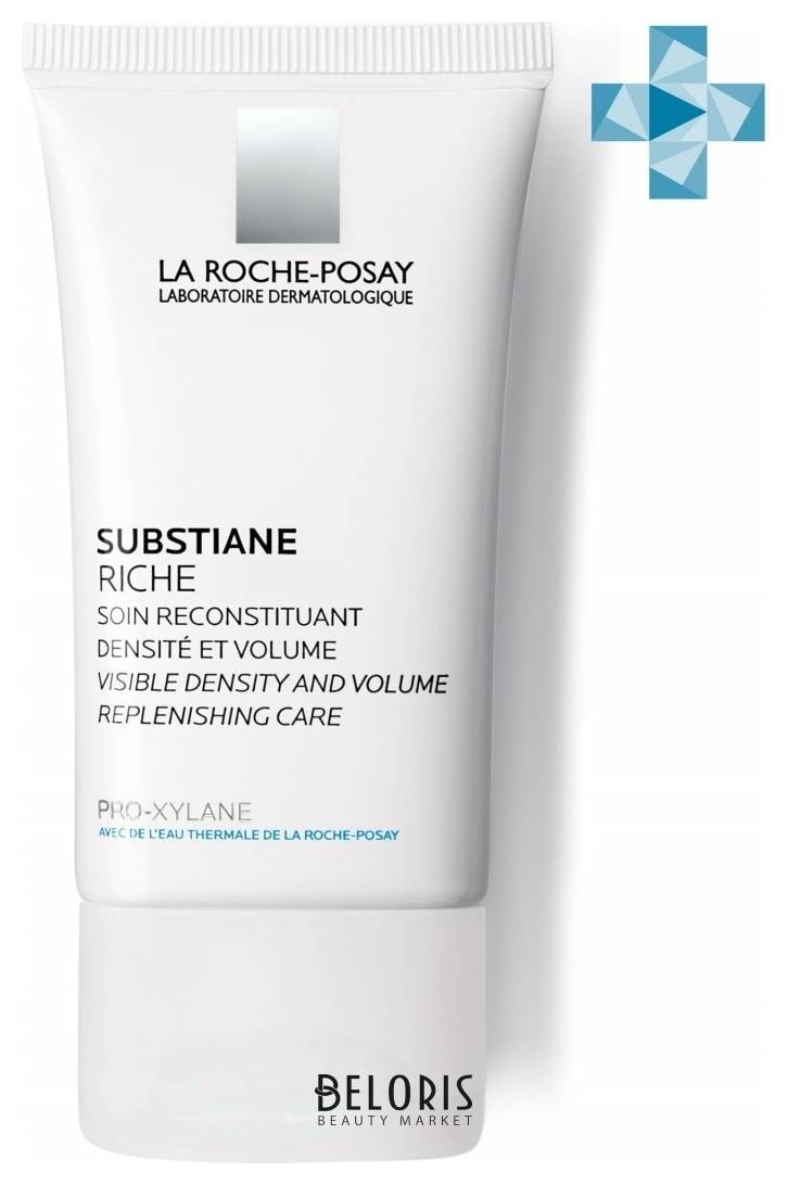 Антивозрастной крем для восстановления плотности кожи и овала лица для всех типов кожи Substiane Riche La Roche Posay Substiane