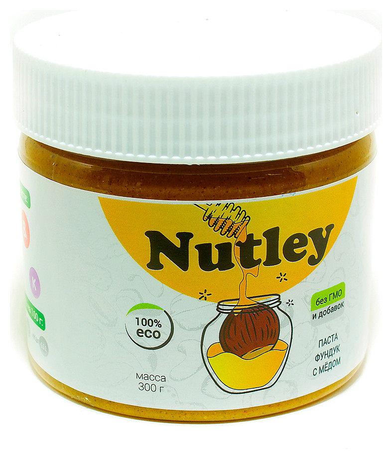Паста из фундука с мёдом Nutley