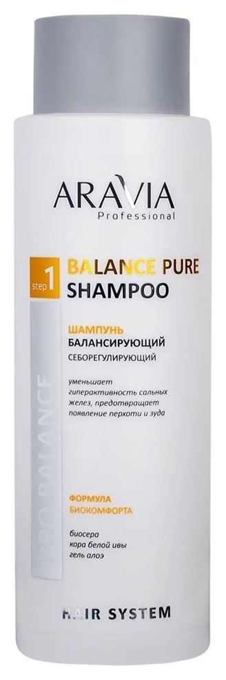 

Шампунь для волос балансирующий себорегулирующий Balance Pure