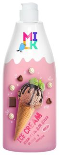 Крем-гель для душа молоко и шоколад Ice-cream Milk