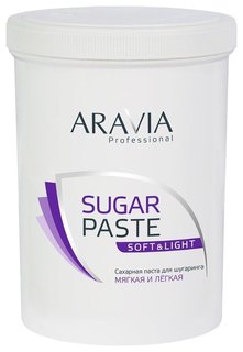 Сахарная паста для шугаринга Мягкая и легкая Soft & Light Aravia Professional